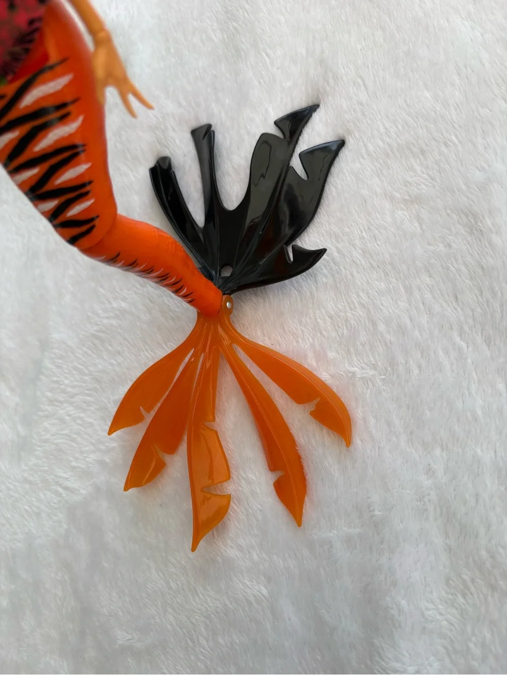 Monster High Glowsome Ghoulfish Orange Tiger-Striped Mermaid Doll Collection